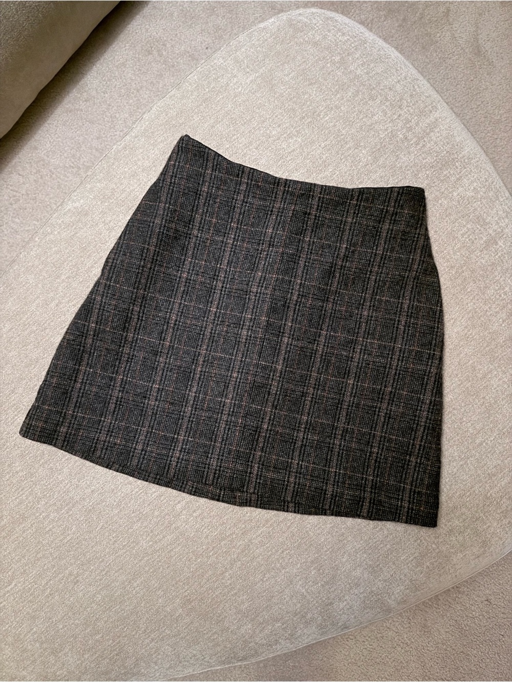 Wilfred Plaid Mini Skirt